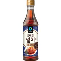 청정원 남해안 멸치액젓 골드, 1kg, 1개