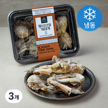 엠수산 손질 가을꽃게 6조각 중 (냉동), 300~400g, 3개