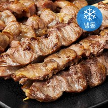 플레잇 닭염통 앤 닭근위 꼬치 10개입 (냉동), 375g, 1팩