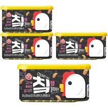 오뚜기 칰햄 블랙페퍼, 4개, 200g