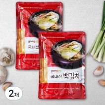 곰곰 백김치, 500g, 2개