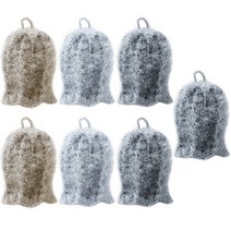 모던감 쉬크 도톰2겹 아크릴 수세미 글러브형, 1개, 7개