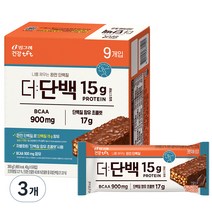 티에프티 더단백 크런치바 초코 9p, 360g, 3set