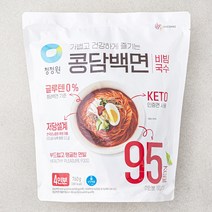 청정원 콩담백면 비빔국수 4인분, 760g, 1개 솔직 후기 및 장단점 분석 - 구매 가이드