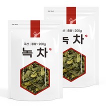 녹차, 200g, 2개