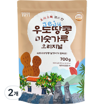 일일곡식 우도땅콩 미숫가루, 700g, 2개