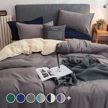 다마다마 호텔식 고밀도 이불 커버 세트 이불커버 1p + 침대시트 1p + 베개커버 2p