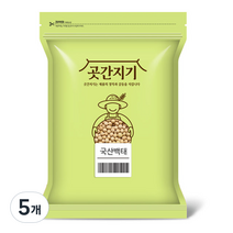 곳간지기 국산 백태, 1kg, 5개