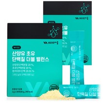 비타민마을 산양유 초유 단백질 더블밸런스 30p, 60g, 2개