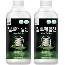 두리농산 알로에겔 진, 2개, 1000ml