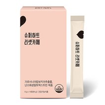 슈퍼하트 리셋카페 다이어트 커피, 84g, 1박스