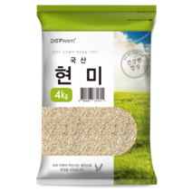 건강한밥상 2022년산 햇곡 국산 현미, 4kg, 1개