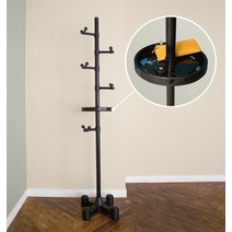 리빙스타 방울 스탠드 행거 플러스, 블랙