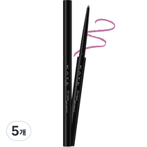 케이트 핏 레어 젤 펜슬 N 아이라이너 0.08g, PU-1 모브 퍼플, 5개