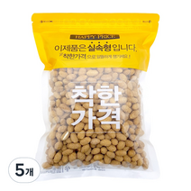 견과공장 햇 꿀땅콩, 800g, 5개