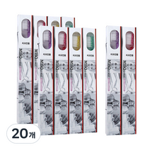 미소덴탈 이중슬림모 칫솔, 1개입, 20개