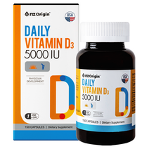 엔젯오리진 데일리 비타민D3 5000IU, 150캡슐, 1개