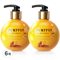 크리오 펌프팝 로얄프로 펌핑치약 잇몸케어, 300g, 6개