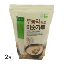 청오 무농약 원료 미숫가루, 1kg, 2개