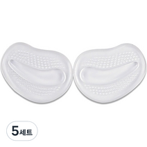 나음다름 충격 흡수 발바닥 보호대 좌 + 우 세트 투명, 5세트