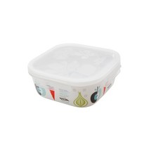 젠한국 런치 ISAK 정사각 밀폐용기 670ml, 1개, 단품