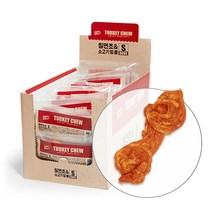 터키츄 반려견 간식 본타입 S, 칠면조 + 소고기 혼합맛, 40개
