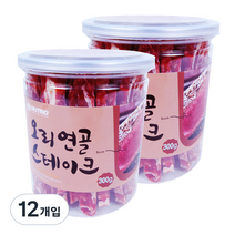 뉴트리오 스테이크 반려견 간식, 오리연골맛, 12개입