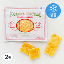 포카치아 델라스트라다 제노베제 3개입 (냉동), 165g, 2팩