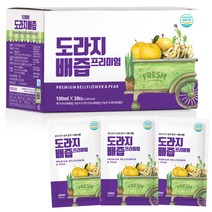 물없이 통째로 만든 도라지배즙 프리미엄, 100ml, 30개