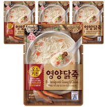 오뚜기 오즈 키친 영양 닭죽, 450g, 4개