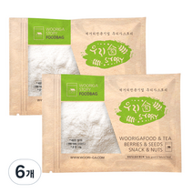 우리가스토리 국내산 쌀가루, 1kg, 6개