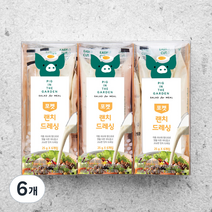 피그인더가든 랜치 드레싱, 150g, 6개