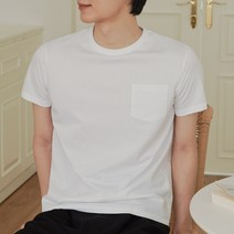 제임스딘 남성용 면스판 100수 반팔 티셔츠 3p
