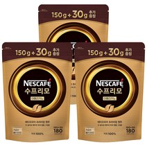 네스카페 수프리모 아메리카노 원두커피믹스, 180g, 1개입, 3개