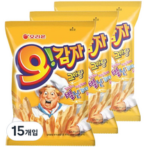 오리온 오감자 그라탕 스낵, 50g, 15개