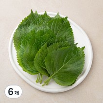 GAP인증 추부깻잎, 30g, 6개