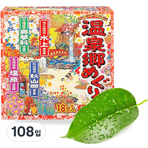 온천기행 입욕제 온천, 30g, 108개