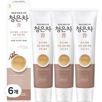 청은차 선 치약, 120g, 6개