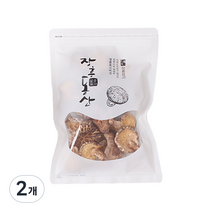 장흥표고버섯 원목 건 표고버섯 향신, 80g, 2개