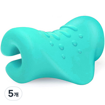 엠코어 넥 목 스트레칭 베개 N-07, 민트, 5개