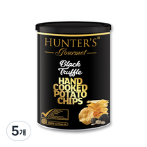 헌터스고메 수제 감자칩 블랙트러플, 150g, 5개