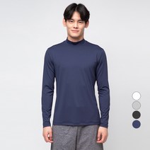 캐럿 남성용 냉감 기능성 긴소매 터틀넥 티셔츠