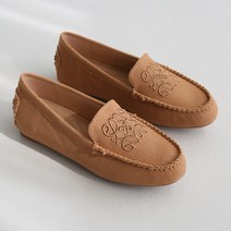 단골언니 여성용 자수 드라이빙 로퍼 이야스
