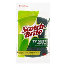스카치브라이트 항균 다목적 수세미, 1개, 1개입
