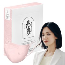 비앙브리제 프리미엄 에어슬림 마스크 대형 KF94, 10개입, 1개, 베이비 핑크