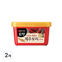 청정원 제주보리 고추장, 1kg, 2개