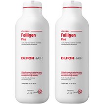 닥터포헤어 폴리젠 플러스 샴푸, 500ml, 2개
