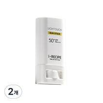 아이레시피 라이트 터치 선스틱 SPF50+ PA++++, 15g, 2개