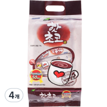 자연생각 핫초코 스틱, 20g, 50개입, 4개