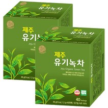 우리차 유기농제주녹차, 1.2g, 80개